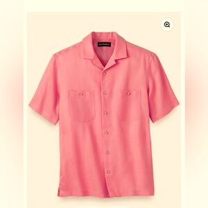 paul fredrick linen‎ shirt
